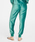Фото #2 товара Women's Ribbed Velour Jogger Pants, Created for Macy's