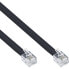 Фото #1 товара InLine Modular Cable RJ12 male / male 6P6C 5m