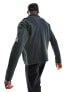 Weekday Norton zip through bomber style cardigan in black wash