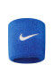 Swoosh Wristbands 2 Pk Royal Blue/white Osfm,one Size/5