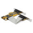 Фото #4 товара StarTech.com 8-Port PCI Express RS232 Serial Adapter Card - PCIe RS232 Serial Card - 16C1050 UART - Low Profile Serial DB9 Controller/Expansion Card - 15kV ESD Protection - Windows/Linux - PCIe - Serial - Full-height / Low-profile - RS-232 - Yellow - CE - FCC - TAA