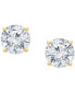 Diamond Solitaire Stud Earrings (3/4 ct. t.w.) in 14k White or Yellow Gold