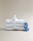 Фото #8 товара Pack of hand towels with tassels (pack of 3)