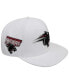 Фото #3 товара Men's White Clark Atlanta University Panthers Mascot Evergreen Wool Snapback Hat