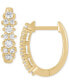 Серьги Forever Grown Diamonds Small Diamond Hoop