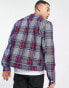 Farah wilcox check trucker jacket