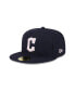 Фото #1 товара Men's Black Cleveland Guardians 2024 Mother's Day On-Field 59FIFTY Fitted Hat