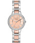 Фото #1 товара Virginia Two-Tone Stainless Steel Watch 30mm