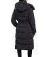 ფოტო #2 პროდუქტის Women's Belted Hooded Puffer Coat