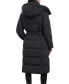 Фото #2 товара Women's Belted Hooded Puffer Coat