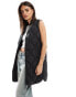 Фото #4 товара Superdry Studios long liner gilet in black