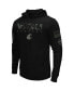 Фото #3 товара Men's Black Washington State Cougars OHT Military-Inspired Appreciation Hoodie Long Sleeve T-shirt