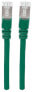 Intellinet Network Patch Cable - Cat7 Cable/Cat6A Plugs - 0.5m - Green - Copper - S/FTP - LSOH / LSZH - PVC - Gold Plated Contacts - Snagless - Booted - Polybag - 0.5 m - Cat7 - S/FTP (S-STP) - RJ-45 - RJ-45 - Green