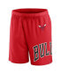 Шорты мужские Fanatics Chicago Bulls красные сетчатые Красный, 2XL - фото #3