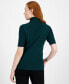 Фото #2 товара Women's Half-Sleeve Turtleneck Sweater