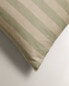 Фото #11 товара Striped cotton linen pillowcase