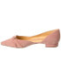 Фото #2 товара Alexandre Birman Ingrid Suede Flat Women's Pink 38.5