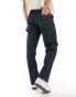 Фото #1 товара Jack & Jones Eddie loose fit carpenter jean in dark indigo