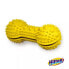 Фото #1 товара Игрушка для собак резиновая Hilton Flax Жёлтая (1 предмет)
