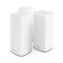 Фото #1 товара Dual-Band Mesh WiFi 6 System - 3-Pack - White - Internal - Mesh system - 557 m² - Dual-band (2.4 GHz / 5 GHz) - Wi-Fi 6 (802.11ax)