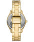 ფოტო #3 პროდუქტის Women's Rye Multifunction Gold-Tone Stainless Steel Watch, 36mm