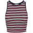 Фото #8 товара URBAN CLASSICS Stripe Crop sleeveless T-shirt
