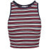 URBAN CLASSICS Stripe Crop sleeveless T-shirt