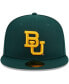 Фото #1 товара Men's Green Baylor Bears Evergreen 59FIFTY Fitted Hat