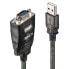 Фото #3 товара Lindy USB RS232 Converter w/ COM Port Retention - Black - 1.1 m - USB Type-A - DB-9 - Male - Male