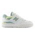 New Balance Women's 550 White/Green/Yellow Size 8.5 B - фото #1