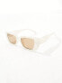 Фото #7 товара AIRE novae rectangle sunglasses in white marble