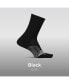 Men's Elite Light Cushion Mini Crew Sock - Sport Sock with Targeted Compression