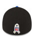 Фото #2 товара Men's Black, Blue Los Angeles Rams 2022 Salute To Service 39THIRTY Flex Hat