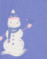 Toddler Snowman Long-Sleeve Graphic Tee 2T