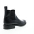 Фото #8 товара Wolverine BLVD Chelsea W990092 Mens Black Leather Lace Up Chelsea Boots 7