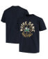 ფოტო #1 პროდუქტის Big Boys Navy Notre Dame Fighting Irish Basketball T-shirt