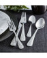 Фото #2 товара Riverridge Marina 46 Piece Monogrammed Flatware Set - V, Service for 8