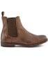 ფოტო #2 პროდუქტის Men's Tyler Leather Chelsea Boots