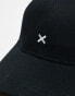 COLLUSION Unisex logo cap in black