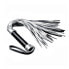 Фото #1 товара Flogger Faux Leather Silver and Black