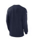 ფოტო #3 პროდუქტის Men's Navy Denver Broncos 2023 Sideline Performance Long Sleeve T-shirt