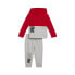 Фото #1 товара Puma TwoPiece Fleece Hoodie & Sweatpants Set Toddler Boys Grey, Red Casual Tops