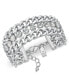 ფოტო #1 პროდუქტის Silver-Tone Crystal Bracelet, Created for Macy's