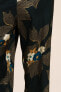 Фото #3 товара Floral print trousers - limited edition