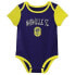 MLS Nashville SC Infant Girls' 3pk Bodysuit - 6-9M