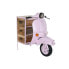Фото #1 товара Тумба с ящиками DKD Home Decor 100 x 68 x 105 cm Металл Мотоцикл Светло Pозовый Древесина манго