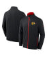 ფოტო #1 პროდუქტის Men's Black Chicago Blackhawks Authentic Pro Rink Full-Zip Jacket