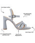 ფოტო #7 პროდუქტის Women's Gibssen Square Toe Fisherman Sandals