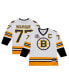 ფოტო #1 პროდუქტის Men's Ray Bourque White Boston Bruins Captain Patch 1989/90 Blue Line Player Jersey