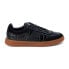 Matisse Quincy Croc Lace Up Womens Black Sneakers Casual Shoes QUINCY-006 9 - фото #1